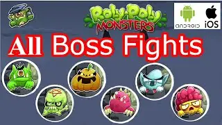 Roly Poly Monsters :  All Bosses Fight