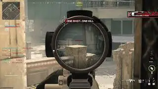 I played my first game with a sniper in MW3...