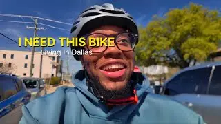 LIVING IN DALLAS | I Tried an E-Bike… Now I Need One