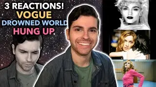 Reacting to Madonna's Music Videos 6 | Vogue, Drowned World, & Hung Up