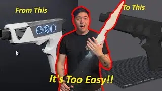 Here's How to Fix Game Models for 3D Printing!!