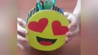 Как сделать подставку для карандашей своими руками.