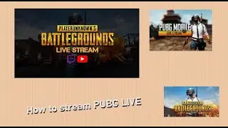 How to stream PUBG in mobile || PUBG Streaming