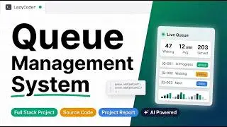 Queue Management System Project | AI Hospital QMS | Source Code & Report | 2026