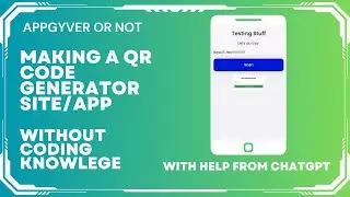 How To Make A QR Code Generator For Your Apps - Appgyver Or Not!