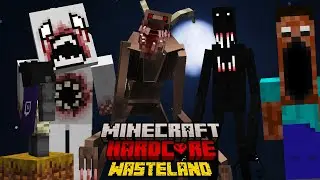 Surviving Minecraft's Scariest Mods in a Hardcore Wasteland