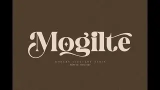 Mogilte Modern Ligature Serif Font