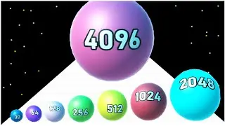 Going Ball Run 2048 3D - Gameplay Walkthrough - Levels 71-80