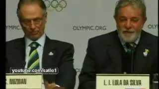 LULA comenta Rio Sede Olimpíadas 2016 - Coletiva 02/10/09 Parte2