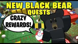 🐻New Black Bear Quests!🐻 Bee Swarm Simulator