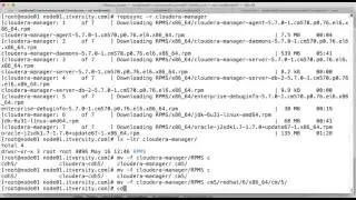 Virtual Machines - CDH5 - Setup Yum repository for cloudera manager