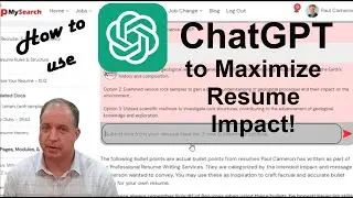 How to Use ChatGPT to Maximize Resume Impact