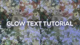 Glowing text - videostar tutorial