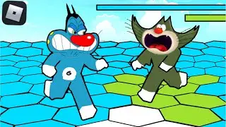 Who Can Capture The Most Territory!? | Roblox Paper.io Simulator | Oggy And Jack