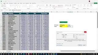 Excel: Advanced Summation of Data Based on Criteria.