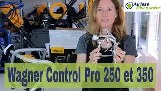Stations de peinture Wagner Control Pro 250 et 350