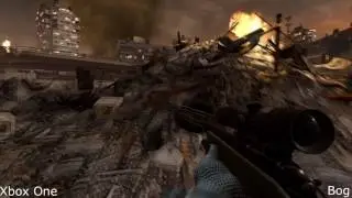 Cod4 vs MWR Graphics Comparison (Xbox 360 vs Xbox One) ALL MAPS