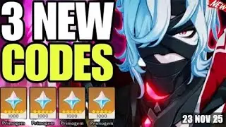 GEMSHIN IMPACT NEW REDEEM CODES FOR 23 NOVEMBER 2025!