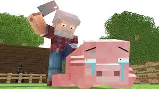ЖИЗНЬ СВИНЬИ! Minecraft ANIMATION