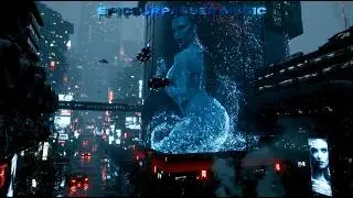 CHROME RAIN PROTOCOL | 1 Hour Dark Futuristic Cyberpunk Music