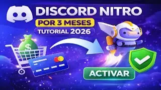 Cómo ACTIVAR Discord Nitro por 3 Meses | Tutorial Fácil 2026 ✅
