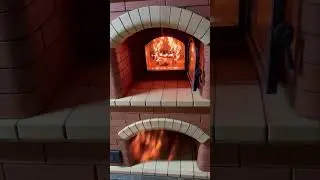 Русская печь (теплушка) с нижним подтопком. Лежанка 2 м на 2 м