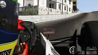 Ayrton Senna Qualifying Monaco 1988, Assetto Corsa using race setup data