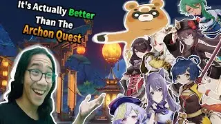 We Get to Interact With Actual Characters !! | Moonchase Festival Story Quest | Genshin Impact