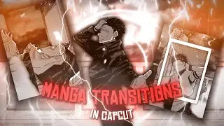 Creative Manga Transition Tutorial | Manga Transition Tutorial In Capcut  