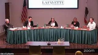 Lafayette City Council Meeting, October 15, 2024