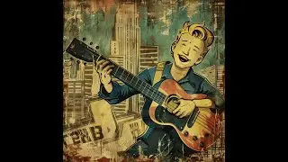 Fallout 3 but it's a 1950's AI Doo-Wop