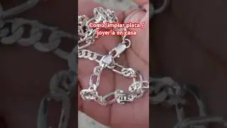 Como limpiar plata / joyería en casa fácil y rápido #cleanwithme #limpieza