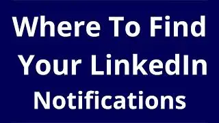 Where To Find Your LinkedIn Notifications