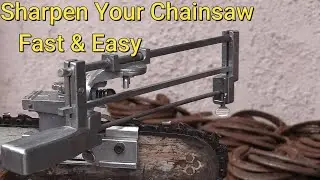 Fast & Easy Guide To Chainsaw Sharpening (Factory Edge Sharp With Granberg Jig)