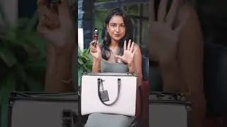 Watch what's all inside the bag of Rida Tharana🤎