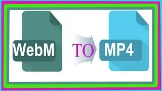 How to convert WEBM To MP4 video format to MP4 | Best  Converter BANGLA TUTORIAL | Non Brand