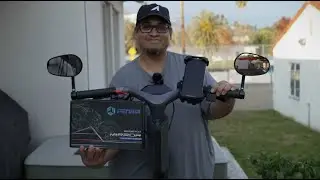 Installing Bar End Mirrors On The Segway Ninebot GT1