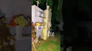 Exploramos cementerio de noche y escuchamos cosas aterradoras...