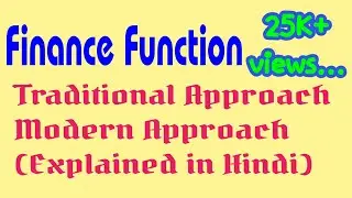 Finance Function