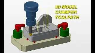 Using the new Model Chamfer toolpath in Mastercam 2019