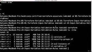 54. Terraform Input Variables   Custom Validation Rules