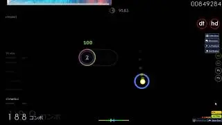 osu first 200pp play!!!!