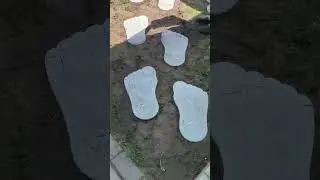 Необычная дорожка на даче