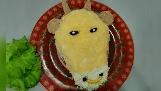 Новогодний салат 