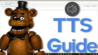 [FNAF] Freddy and Friends: Text To Speech Tutorial
