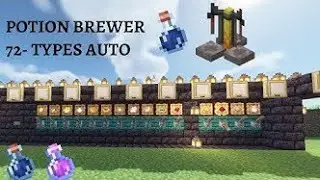 Minecraft: EASY Automatic Mega Potion Brewing