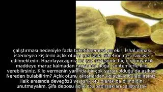 Açlık Otu ile Zayıflama
