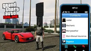 Как удалить ненужные контакты в телефоне GTA Online!