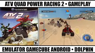 ATV Quad Power Racing 2 Gameplay GameCube | Best GameCube Games | Emulator GameCube Android