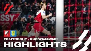 FC Utrecht WINT van RKC Waalwijk dankzij PRACHTGOALS! 👏 | HIGHLIGHTS